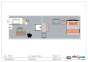 Kleine Badecke im ausgebauten Dachstuhl / Projekt 1